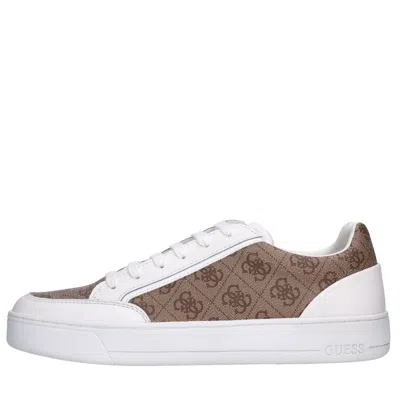 Guess Sneakers Brown In Multi