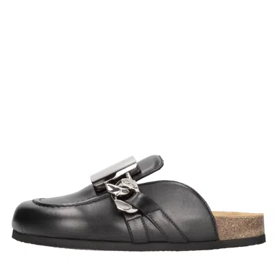Jw Anderson Gourmet Loafers - J.w. Anderson - Black - Leather In Black