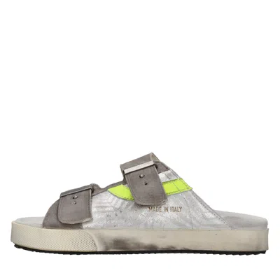 Hidnander Sandals Silver In Argento Metallici E Grigi