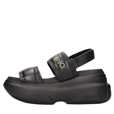Liu •jo Liu Jo Sandals Black In Nero Scuri