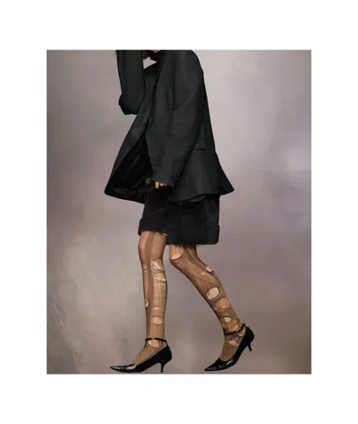 Maison Margiela Oversize Blazer Mohair Blend In Black