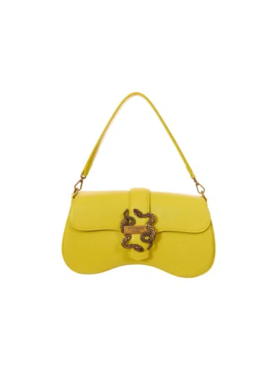 Just Cavalli Shoulder Bag In Green