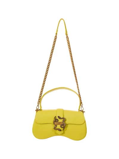Just Cavalli Shoulder Bag In Green