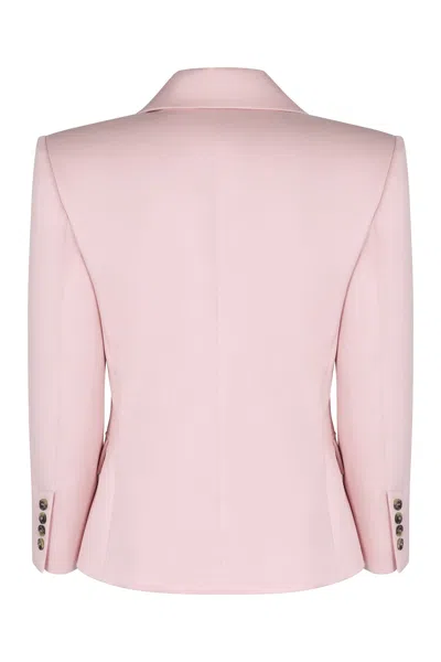The Mannei Arda Single-breasted Three-button Blazer In Pink