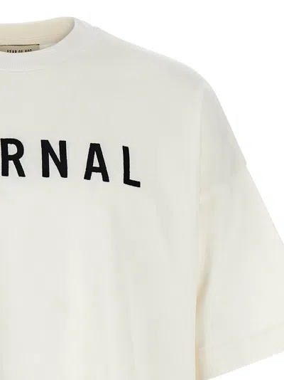 Fear Of God Eternal Crewneck T-shirt In Grey
