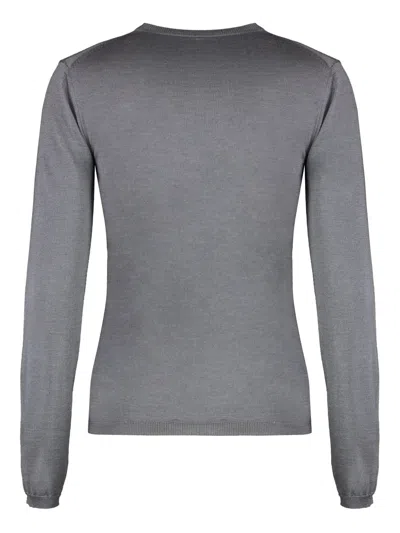 Malo Jersey Top In Grey