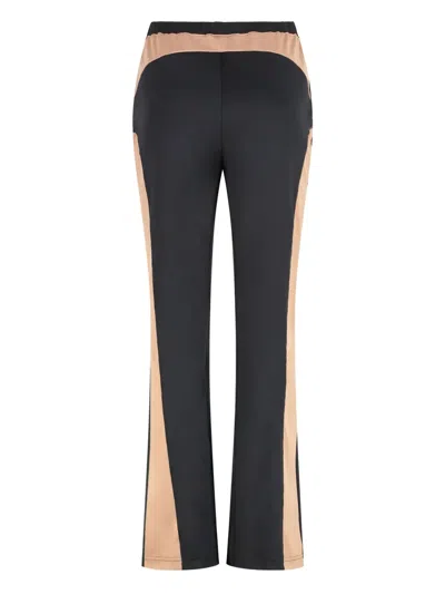 Rhude Stretch-desing Track Pants In Black