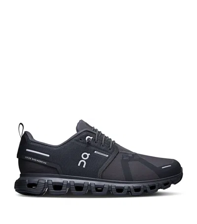 On Low-profile Waterproof Sneakers With Segmented Sole In Black