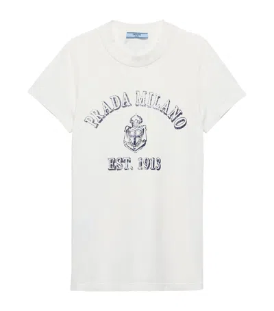 Prada T-shirt In White