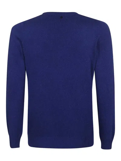 Dondup Long-sleeved Pullover In Blue