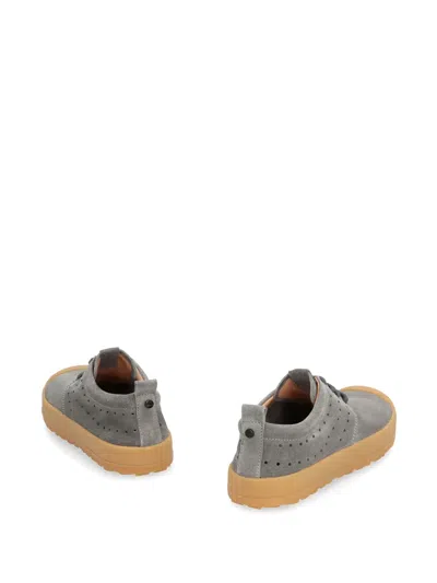 绒面皮低帮板鞋