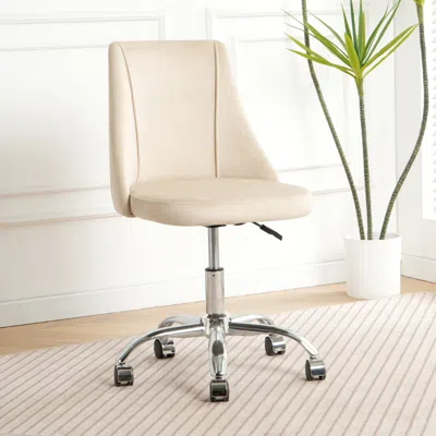 Streamdale Furniture Streamdale Velvet Living Room Dining Chair, Adjustable, Easy Move