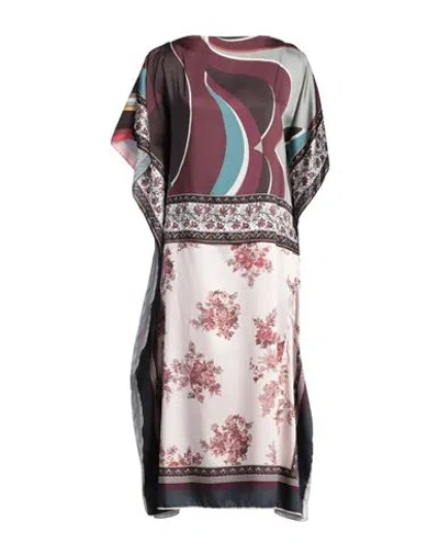 Replay Woman Cape Chocolate Brown Size Xs/s Polyester In Brown