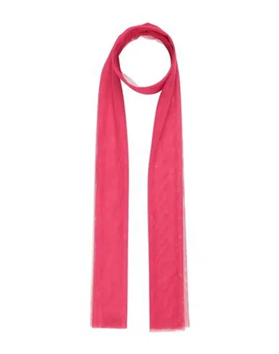 Siste's Gold Capsule Woman Scarf Magenta Size - Polyester In Magenta