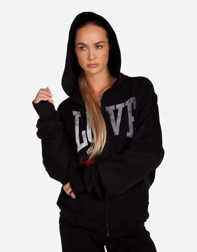 Lauren Moshi Hezly Vintage Boxing Love In Black