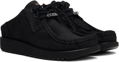 Ottolinger Black Ecco.kollektiv Edition Joke Lace Mules In Black