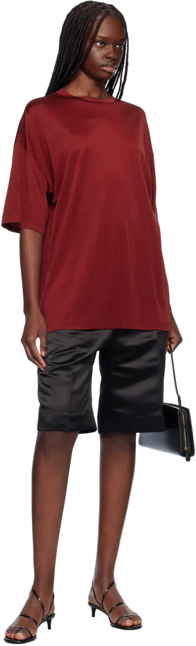 Gia Studios Red Nicky T-shirt In Red