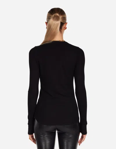 Lauren Moshi Mckinley Vintage Boxing Love In Black