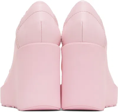 Ottolinger Pink Ecco.kollektiv Edition Joke Wedge Heels In Atk Barely Pink