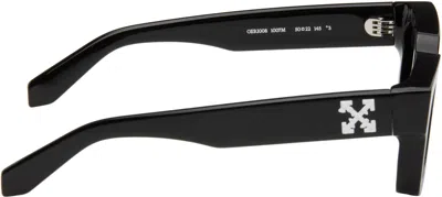 Off-white Black Silverstone Sunglasses In Black Dark Grey