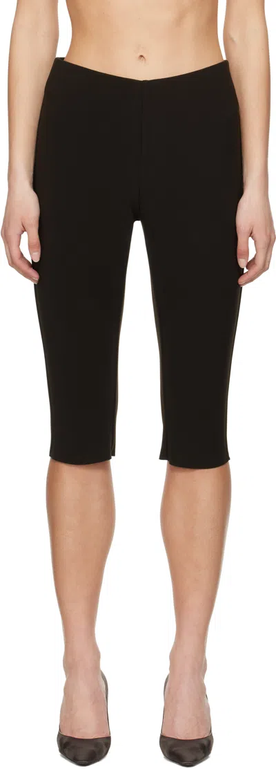 Birrot Brown Lay2 Biker Shorts In Chocolate