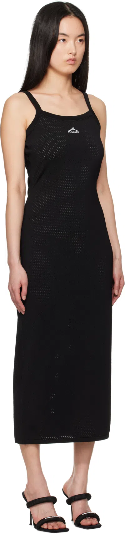 Alexander Wang T T By Alexander Wang Mesh Dress In Black
