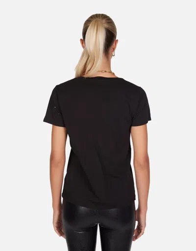 Lauren Moshi Myra Vintage Boxing Love In Black