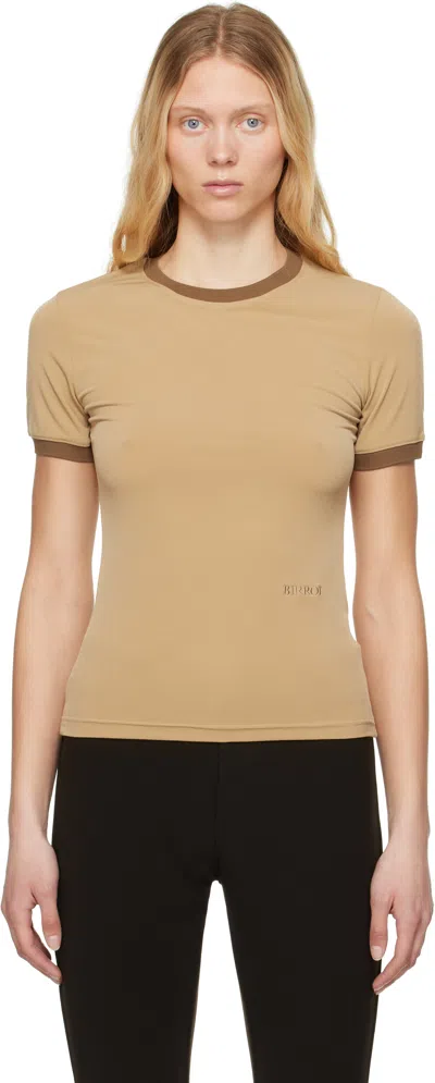 Birrot Tan Holiday T-shirt In Caramel