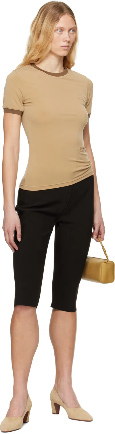 Birrot Tan Holiday T-shirt In Caramel