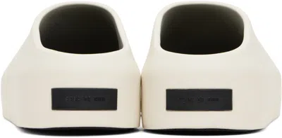 Fear Of God Runner Rubber Slippers In Neutrals