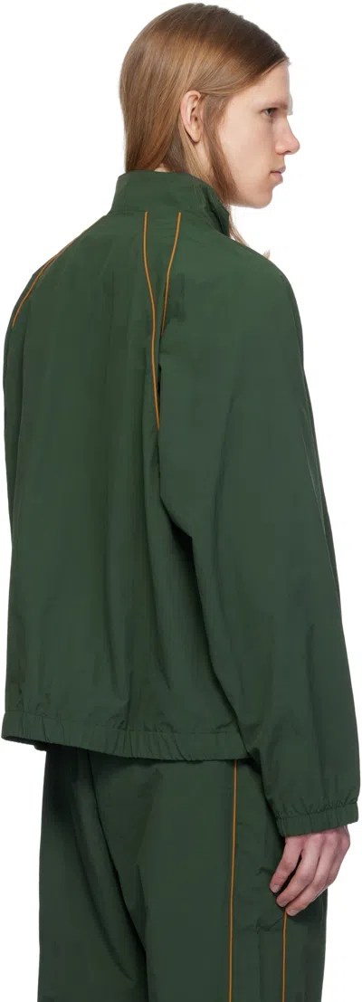 Palmes Green Garden Track Jacket In Dark Green