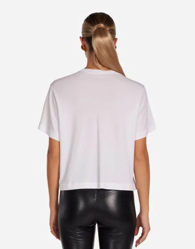 Lauren Moshi Rue Vintage Boxing Love Top In Multi