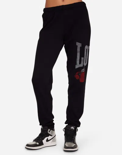 Lauren Moshi Tanzy Vintage Boxing Love In Black