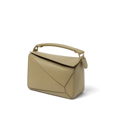 Loewe Women's Puzzle Small Bag In Clay Green