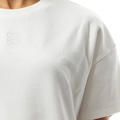 Loewe Asymmetric T-shirt In White