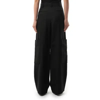 Khaite Caiton High-waist Tailored Pants In Black