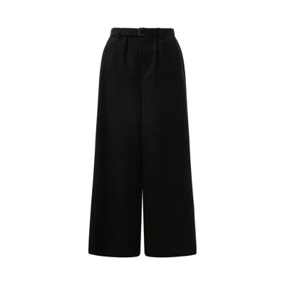 Sacai Women's Chalk Stripe Pants In Black