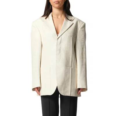 Jacquemus La Veste Dhomme Blazer In Light Beige