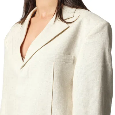 Jacquemus La Veste Dhomme Blazer In Light Beige
