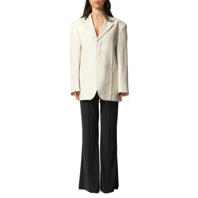 Jacquemus La Veste Dhomme Blazer In Light Beige