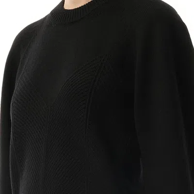 Alexander Mcqueen Women's Chevron Corset Jumper In Black
