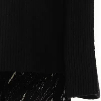 Marni High Neck Jumper In Black