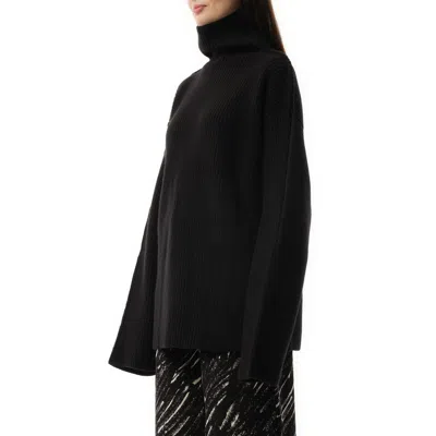 Marni High Neck Jumper In Black