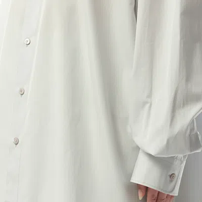 Maison Margiela Women's Long-sleeved Shirt In Light Blue