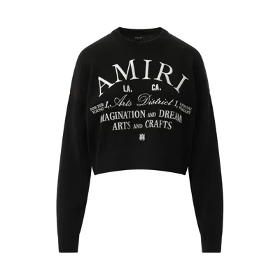 Amiri Women's Arts District Sweatshirt In Black