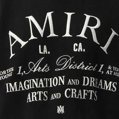 Amiri Women's Arts District Sweatshirt In Black