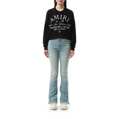 Amiri Women's Arts District Sweatshirt In Black