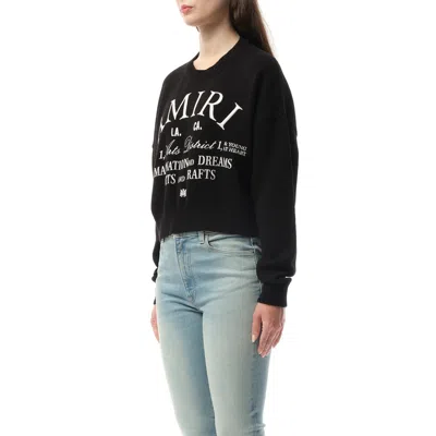 Amiri Women's Arts District Sweatshirt In Black