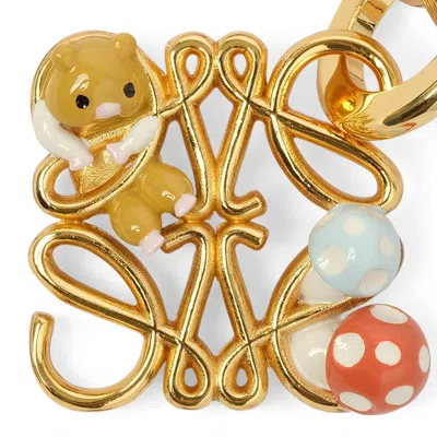 Loewe Women's Anagram Charm With Hamster In Multicolor