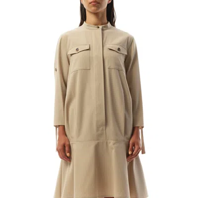 Loewe Women's Drop Waist Dress In Beige